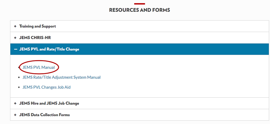 JEMS PVL Manual