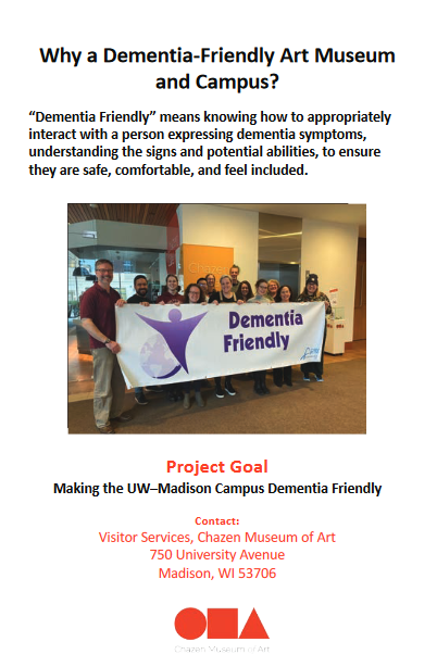 Dementia Friendly Art Museum Showcase Poster